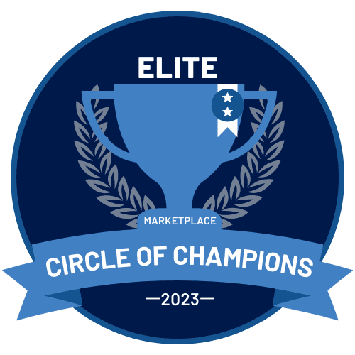 Marketplace Elite Circle of Champions Badge